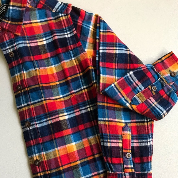 Lands’ End Flannel Shirt - Picture 1 of 4
